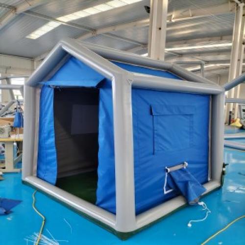 Hot sale Korea PVC decontamination inflatable tents medical tent